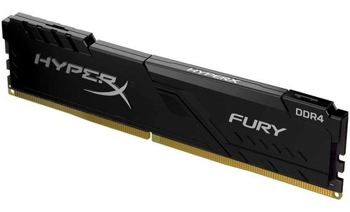 Memoria RAM Fury DDR4 gamer color negro 32GB 2 HyperX HX432C16FB4K2/32