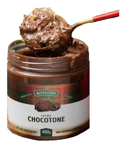 Creme Chocotone (vegano) - Nutríssima 450g