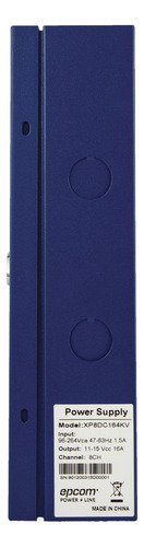 Fuente De Poder Profesional Epcom 8 Camaras 4k 16 Amp