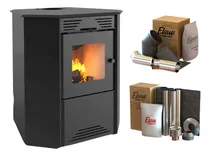 Comprar Calefactor 75mt2 Doble Combustión Esquinero 790gf+ Kit Caños