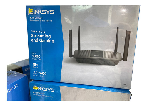 Router Gigabit Linksys Ac2600 Mu-mimo Ea8100 Max-stream Wifi