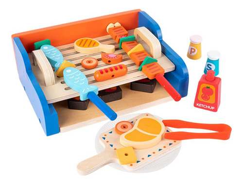 Juego De Simulación De Cocina, Parrilla, Parrilla, Juego,