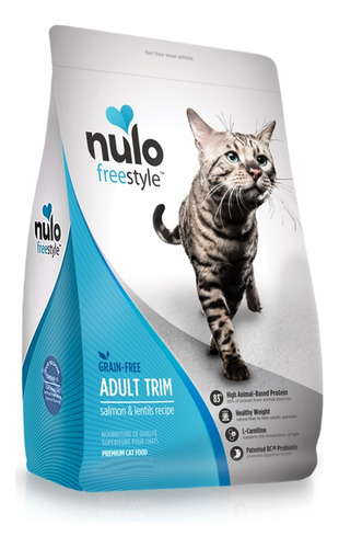 Nulo Grain Free Cat Adult Trim Salmón | Alimento Gato X 5 Lb