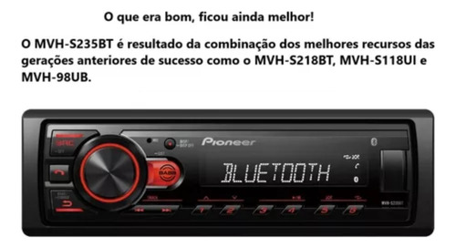 Radio Para Carro Com Bluetooth Potente Usb Pendrive