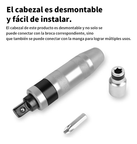Destornillador De Impacto 13 En 1, Resistente Y Multifuncion