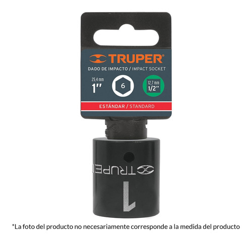 Dado 1/2' 6 Puntas Impacto 12 Mm Truper 12412