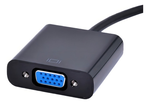 Cabo adaptador conversor de monitor D-sub HDMI para Vga de 15 pinos