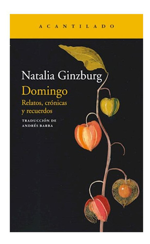 Domingo Natalia Ginzburg