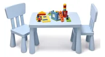 Comprar Mesas Y Sillas Para Niños Azul Jardín De Infantes