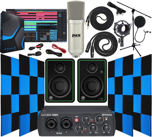 Presonus Audiobox 96 Usb 2.0 Interfaz De Audio Con Mackie Cr