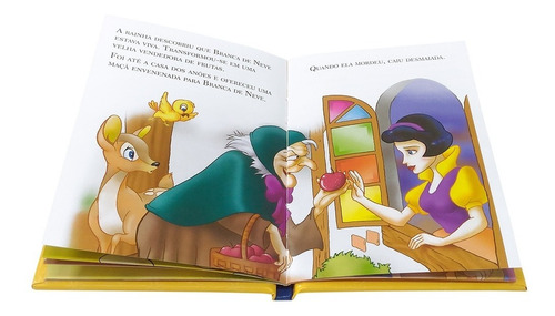 Livro Mini Uma História Sobre A Amizade Branca De Neve
