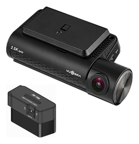 Vugera Qx8 Obd2 Dashcam 32gb Gps 2.5k Quad Hd 1 Canal Fronta