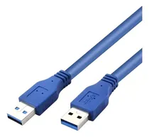 Comprar Cabo Usb 3.0 Macho Macho A+a Hd 3.0 3 Metros Cor Azul