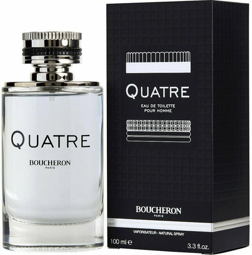 Edt 3.3 Onzas Quatre Por Boucheron Para Hombre En Spray