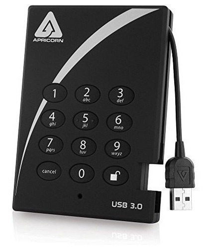 Apricorn Aegis Padlock 2 Tb Usb 3.0 256 Bit Aes Xts