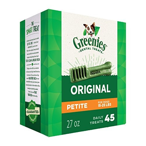 Greenies Original Petite Dental Dog Treats, 27 Oz Paquete