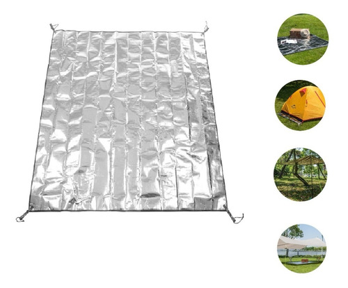 Lona Impermeable Aluminizada Multiusos Camping Naturehike M