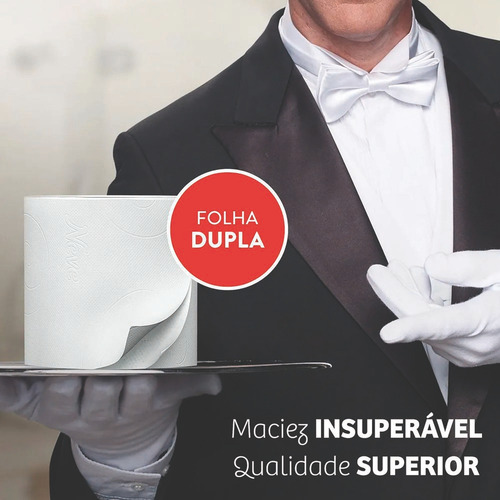 Papel Higiênico Neve Toque De Seda - Pacote Com 4 Rolos