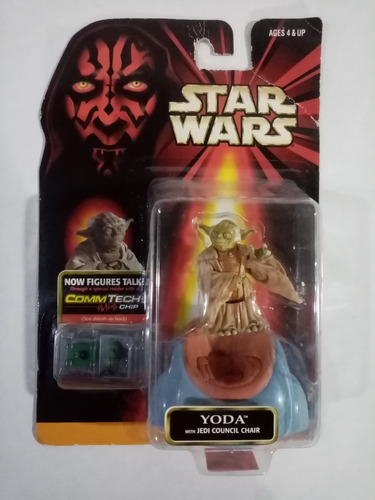 Star Wars Episodio 1 Yoda Comm Tech 1998