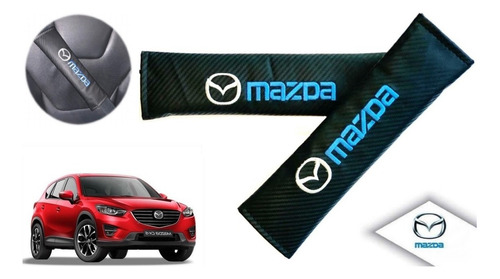 Par Almohadillas Cubre Cinturon Mazda Cx-5 2.0l 2013 A 2018