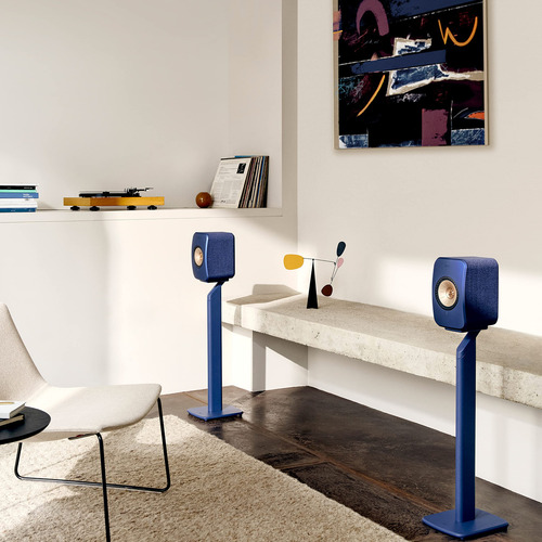 Kef Lsx Ii Sistema De Altavoces Inalámbricos Hifi (azul Cobalto)