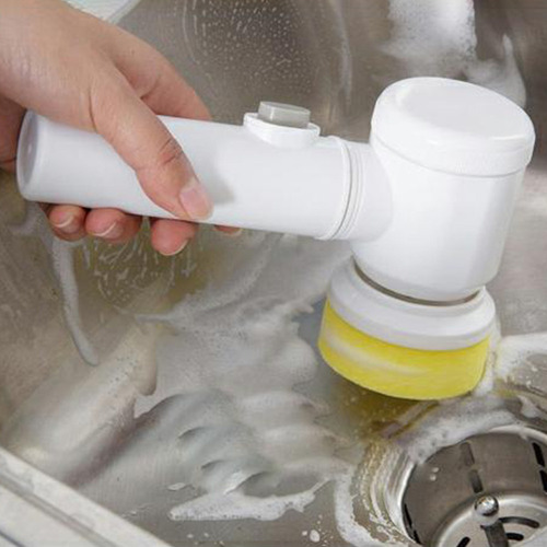 Cepillo Eléctrico Para Lavar Platos, Cepillo De Limpieza Par