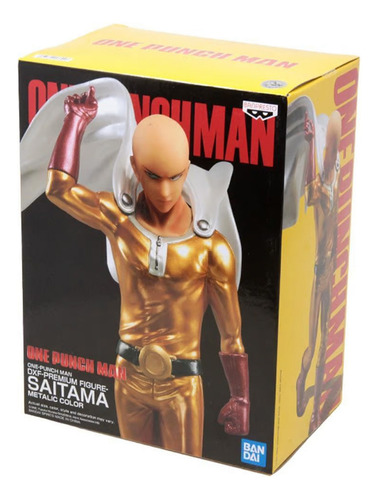 Action Figure One Punch Man - Saitama - Dxf Metalic