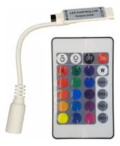 Comprar Pack X 10 Controladora Tira Led Rgb 24 Teclas Control Remoto