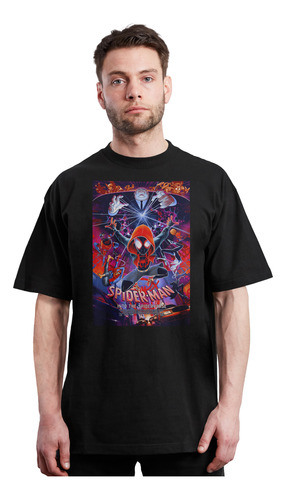 Spiderman Into Spiderverse - Miles Morales - Polera