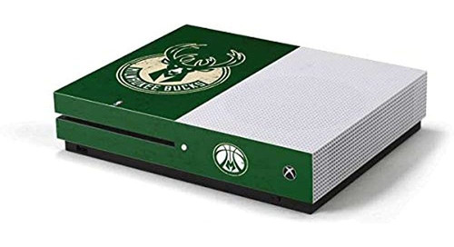 Milwaukee Bucks Xbox One S Consola Piel Milwaukee Bucks Verd