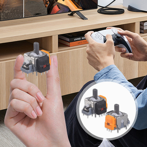 Para 10pcs Alta Precisão 3d Hall Effect Joystick Ajustável /