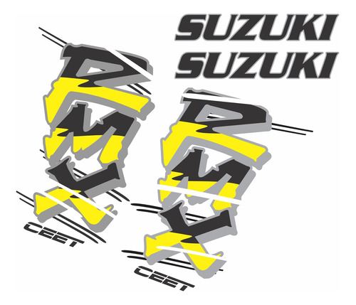 Calcos Para Suzuki Rmx Laminados