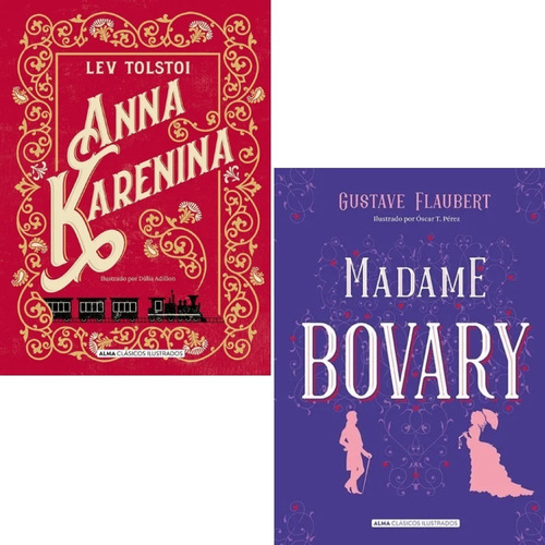 Pack Madame Bovary + Anna Karenina - Alma Ilustrados