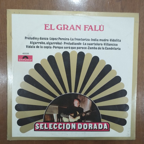 Antiguo Disco Vinilo El Gran Falú, Selección Dorada