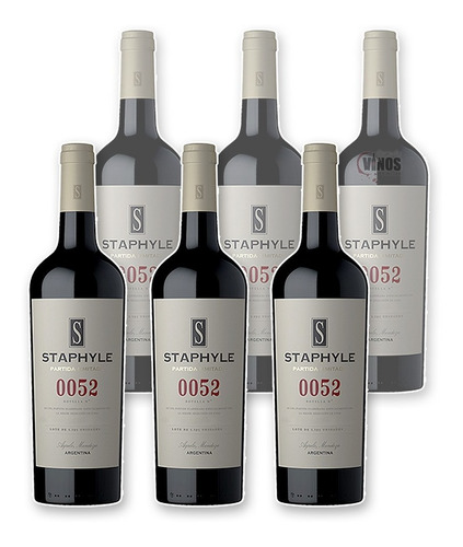 Vino Staphyle Partida Limitada Cabernet Franc 750ml Caja X6