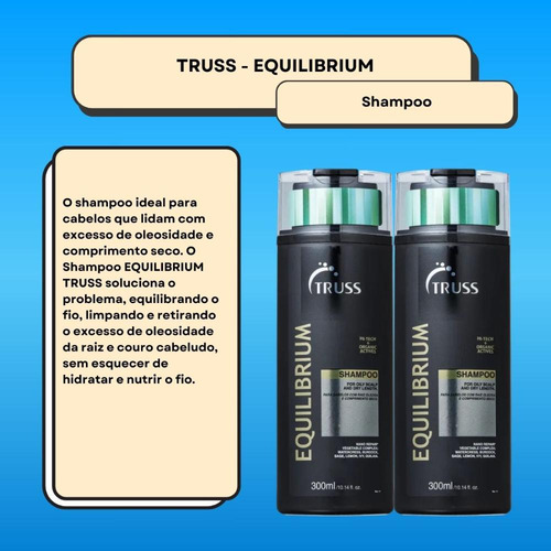 Truss Equilibrium Kit 2 Shampoo 300ml
