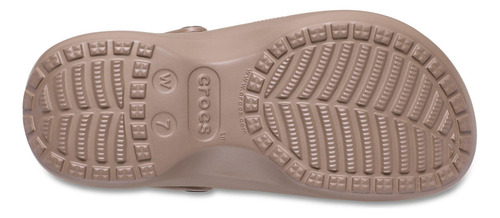 Zueco Crocs Mujer Lined Chiporro Platform Café Crocs