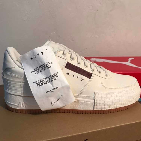 air force 1 negras suela marron