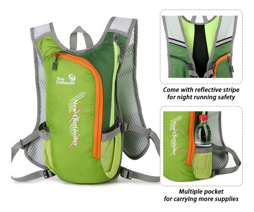 Pj Mochila Hydion Transpirable Con Bolsa De Agua