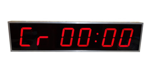 Imagen 1 de 2 de Timer Crossfit-box-cronómetro-reloj Digital-medida 70cmx16cm