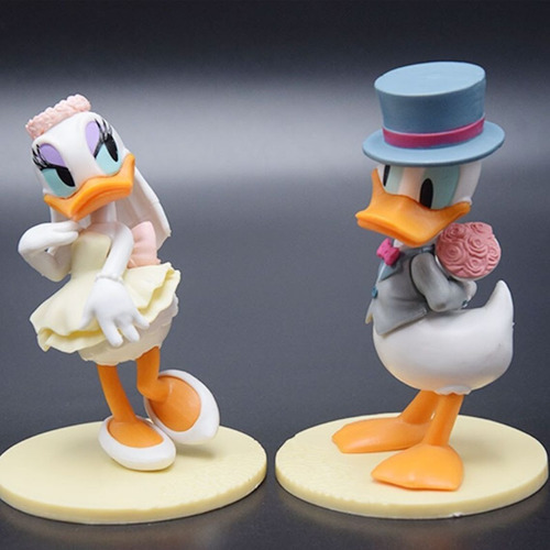 Donald Novio Daisy Novia Matrimonio Boda Figuras Originales