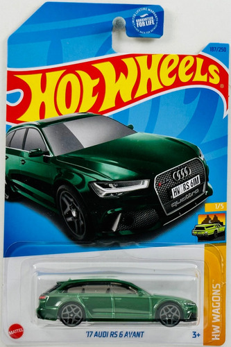 Hot Wheels Carro 17 Audi R5 6 Avant + Obsequio