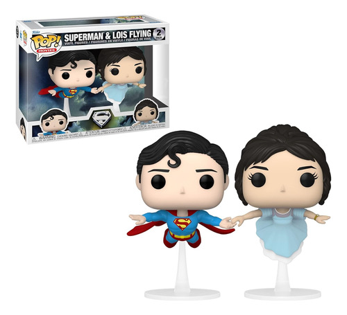 Funko Pop! Dc Super Heroes: Superman & Lois Volando 2-pack