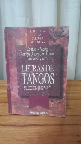 Letras De Tango - Conturzi / Manzi Y Otros