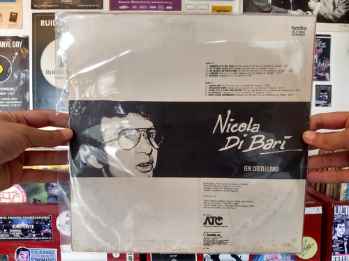 Nicola Di Bari Disco Vinilo Lp En Castellano Nm (9)