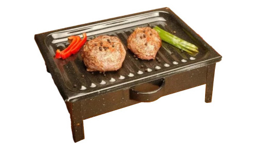 Brasero De Mesa Enlozado Jovifel Para Asado Parrilla Envio