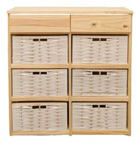 Comprar Canastero Organizador Ordenador 6 Canastos + 2 Cajones