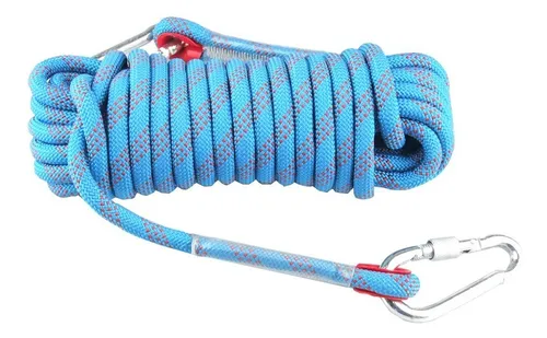10m Cuerda Mosquetones Para Alpinismo Monta¿ismo Escalada R