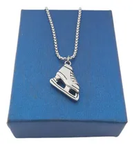 Comprar Collar Dije Patín Patinaje Sobre Hielo Acero Quirúrgico