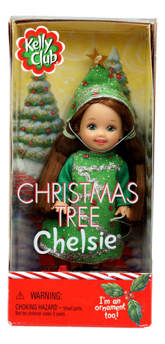 Barbie Kelly Club Christmas Tree Chelsie Ornament 2001 V2